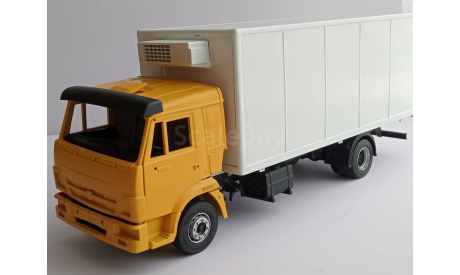 поворотный мост КАМАЗ 4308, сборная модель автомобиля, 1:43, 1/43
