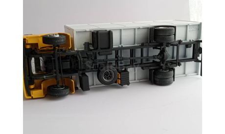поворотный мост КАМАЗ 4308, сборная модель автомобиля, 1:43, 1/43