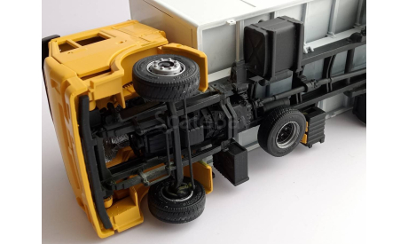 поворотный мост КАМАЗ 4308, сборная модель автомобиля, 1:43, 1/43