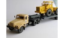КрАЗ - 258 Б1 + полуприцеп ЧМЗАП 5523, масштабная модель, Латунный мастер, scale43