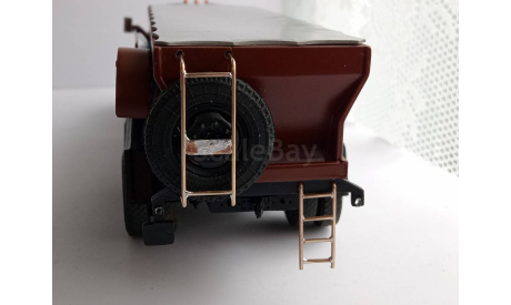 зса - 7 (133), масштабная модель, ЗИЛ, Латунный мастер, 1:43, 1/43