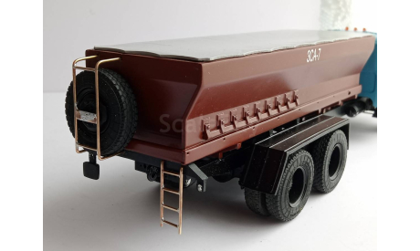 зса - 7 (133), масштабная модель, ЗИЛ, Латунный мастер, 1:43, 1/43