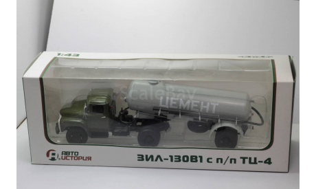 зил 130 в1 с пп тц -  4, масштабная модель, Автоистория (АИСТ), scale43