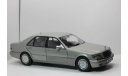 Mercedes Benz S600 V12 W140  ,серебристый, масштабная модель, Mercedes-Benz, mission model, 1:18, 1/18