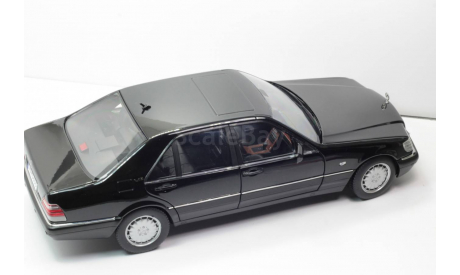 Mercedes Benz S600 V12 W140 ,черный, масштабная модель, Mercedes-Benz, mission model, scale18