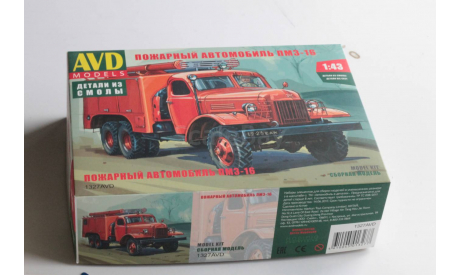 Сборная модель ПМЗ 16    (KIT) AVD Models KIT, сборная модель автомобиля, scale43, ЗИЛ