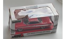 Dom’s 1961 Chevrolet Impala Red From Fast and Furious 8, масштабная модель, Jada, scale24
