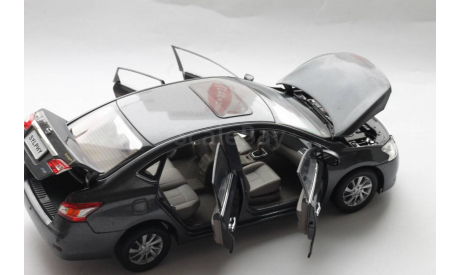 ниссан альмера 2014, масштабная модель, Nissan, Paudi Models, scale18