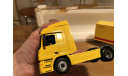 Minichamps Mercedes Actros DHL с полуприцепом 1-43 (лот в мск), масштабная модель, Mercedes-Benz, scale43