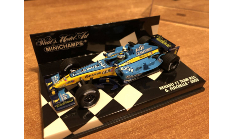 Minichamps F1 Renault 2005 Fisichella (лот в мск), масштабная модель, 1:43, 1/43