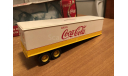 ERTL 1960 cab trailer CocaCola 1-43 (лот в мск), масштабная модель, ERTL (Auto World), scale43