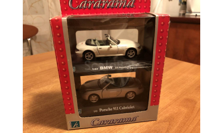 Cararama set BMW z3 + Porsche 911 1-43 (лот в мск), масштабная модель, 1:43, 1/43, Bauer/Cararama/Hongwell