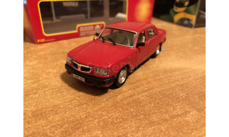 Волга ГАЗ 3110 вишня Наш автопром НАП (лот в мск), масштабная модель, scale43