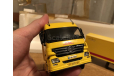 Minichamps Mercedes Actros DHL с полуприцепом 1-43 (лот в мск), масштабная модель, Mercedes-Benz, scale43