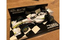 Minichamps F1 Brawn 2009 Barrichello (лот в мск), масштабная модель, scale43