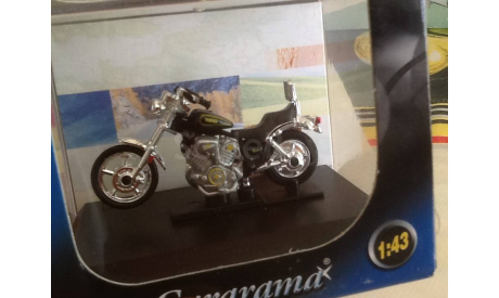 Cararama мотоцикл Yamaha Virago чёрный 1-43, масштабная модель, 1:43, 1/43