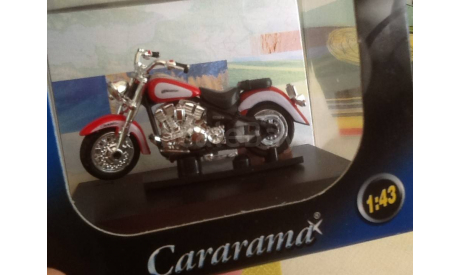 Cararama мотоцикл Yamaha Roadstar 1-43, масштабная модель, 1:43, 1/43