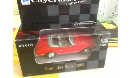 NewRay Mercedes 280 sl 1-43, масштабная модель, 1:43, 1/43, New-Ray, Mercedes-Benz