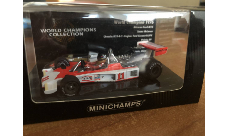 Minichamps F1 чемпион WCC serie 1976 McLaren Hunt 1-43 (лот в мск), масштабная модель, 1:43, 1/43