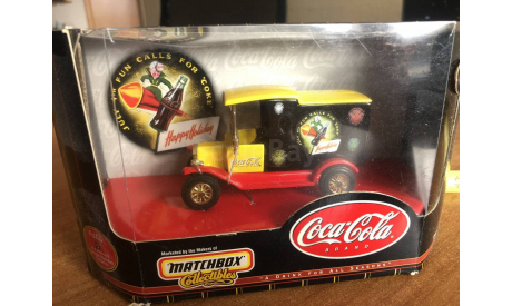 Matchbox Ford model T 1912 CocaCola (лот в мск), масштабная модель, scale0