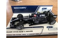 Minichamps F1 2008 pre-season Nakajima test Jerez 14.01 Williams FW29B  (лот в мск), масштабная модель, 1:43, 1/43