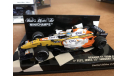 Minichamps F1 2008 pre-season Alonso test Jerez 15.01 Renault R27 (лот в мск), масштабная модель, scale43