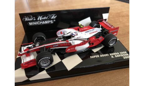 Minichamps F1 2008 Super Aguri Davidson (лот в мск), масштабная модель, scale43