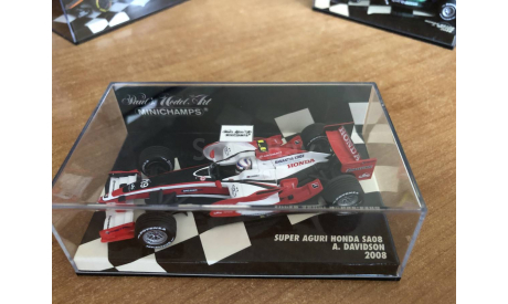 Minichamps F1 2008 Super Aguri Davidson (лот в мск), масштабная модель, scale43