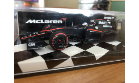 Minichamps F1 McLaren 2015 Alonso Spanish GP (лот в мск), масштабная модель, 1:43, 1/43