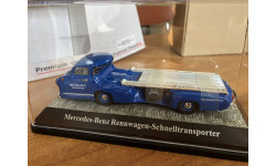 Mercedes-Benz Rennwagen-Schnelltransporter Blue wander Premium Classic 1-43 (лот в мск)