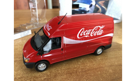 Ford tranzit Coca cola decaled Minichamps 1-43 (лот в мск), масштабная модель, 1:43, 1/43