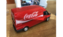 Ford tranzit Coca cola decaled Minichamps 1-43 (лот в мск), масштабная модель, 1:43, 1/43