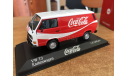 Volkswagen Kastenwagen Bulli T3 (1983) Coca cola Minichamps 1-43 (лот в мск), масштабная модель, scale43