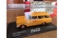 Opel Record caravan Coca cola Minichamps 1-43 (лот в мск), масштабная модель, scale43