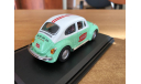 Volkswagen Beetle зеленый Coca Cola Motor City 1-43 (лот в мск), масштабная модель, scale43, Motor City Classics