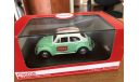 Volkswagen Beetle зеленый Coca Cola Motor City 1-43 (лот в мск), масштабная модель, scale43, Motor City Classics