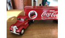 Delivery Cab and trailer bank красный 1937 Coca Cola ERTL 1-43 (лот в мск), масштабная модель, scale43, ERTL (Auto World)