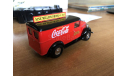 Matchbox GMC Panel Van 1937 красный CocaCola (лот в мск), масштабная модель, scale0