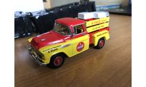 Matchbox Chevrolet truck 1957 CocaCola (лот в мск) 1-43, масштабная модель, scale43