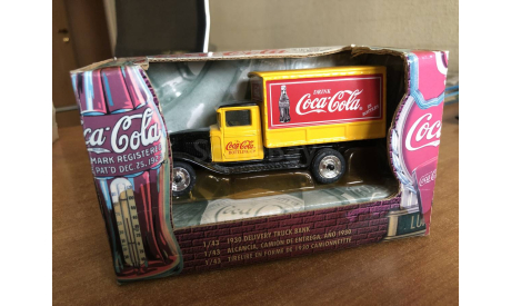 ERTL Coca Cola Delivery Truck 1930 1-43 (лот в мск), масштабная модель, scale43, ERTL (Auto World)