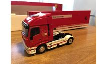 Eligor Iveco Stralis с полуприцепом F1 Ferrari Team 2006 1-43 (лот в мск), масштабная модель, scale43