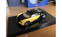 Bugatti Veyron black yellow Autoart 50904 1-43 (лот в мск), масштабная модель, scale43