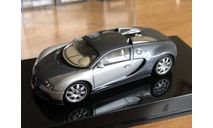 Bugatti Veyron grey silver Autoart 50902 1-43 (лот в мск), масштабная модель, scale43