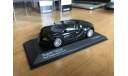 Bugatti Veyron black metallic black metallic Minichamps 1-43 (лот в мск), масштабная модель, scale43