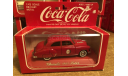 Solido Chevrolet sedan 1950 красный CocaCola 1-43 (лот в мск), масштабная модель, scale43