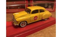 Solido Chevrolet sedan 1950 желтый CocaCola 1-43 (лот в мск), масштабная модель, scale43
