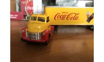 Delivery Cab and trailer bank 1950 Coca Cola ERTL 1-43 (лот в мск), масштабная модель, ERTL (Auto World), scale43