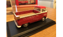 Volkswagen T1 pick up красный Coca Cola Motor City 1-43 (лот в мск), масштабная модель, Motor City Classics, scale43