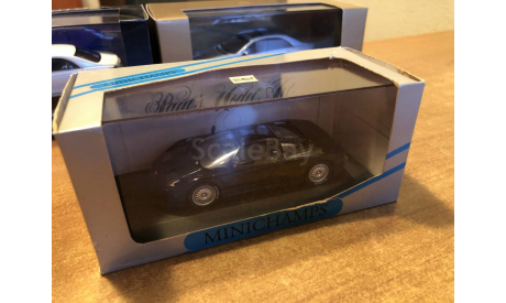 Bugatti EB 110 Minichamps 1-43 (лот в мск), масштабная модель, scale43