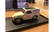 Fiat 500C Deposito di Bologna, Galbani 1950 Brumm 1-43 (лот в мск), масштабная модель, scale43